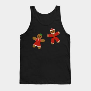 Gingerbread man and woman Tank Top